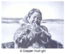 A Copper Inuit girl