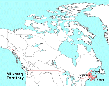 Mi'kmaq territory