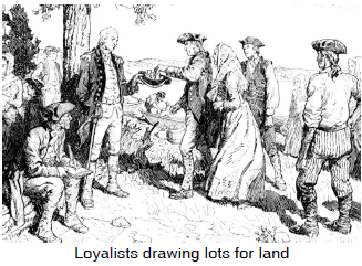 Drawing lots for land