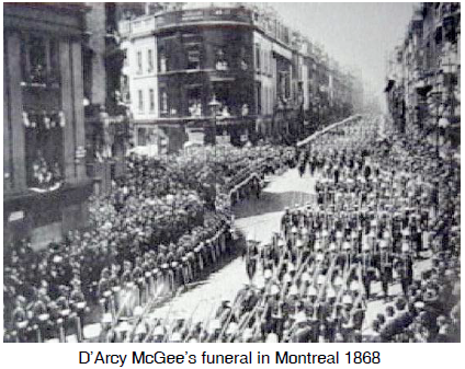Funeral of D'Arcy McGee