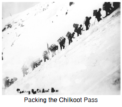 Packing the chillkoot Pass