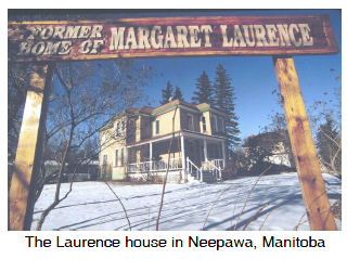 The Laurence house in Neepawa, Manitoba
